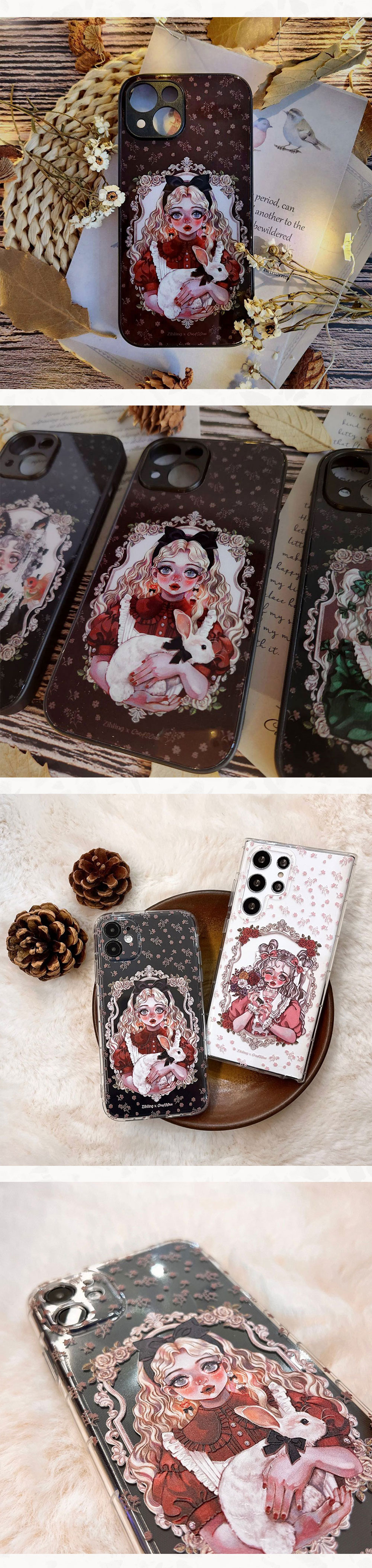 聯名 Zihling Baby Blue 防摔手機殼 ZLAD01